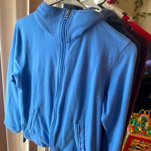 Light blue sweatshirt
